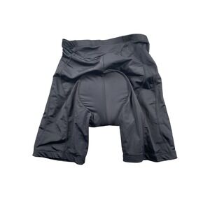 Beroy Padded Cycling Shorts Black Mens Size L Bike Bicycle‎ Chamois Pad